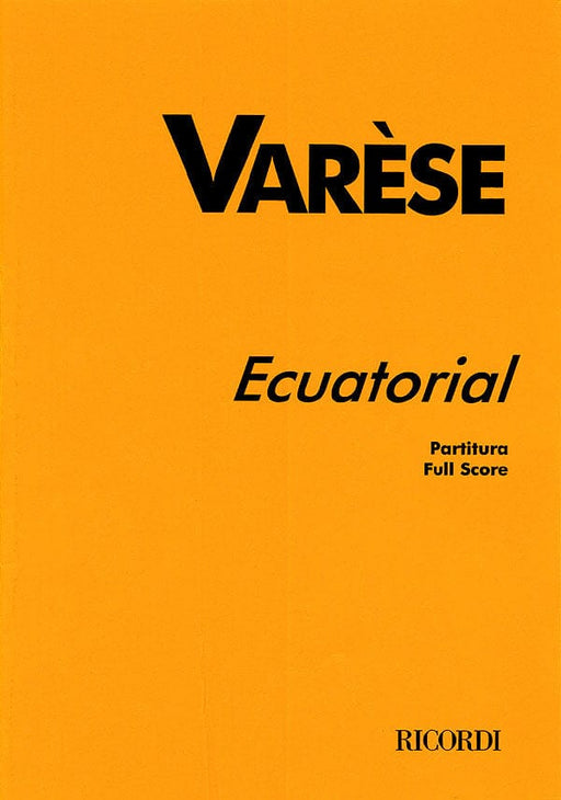 Ecuatorial Full Score 大總譜 聲樂與器樂 | 小雅音樂 Hsiaoya Music