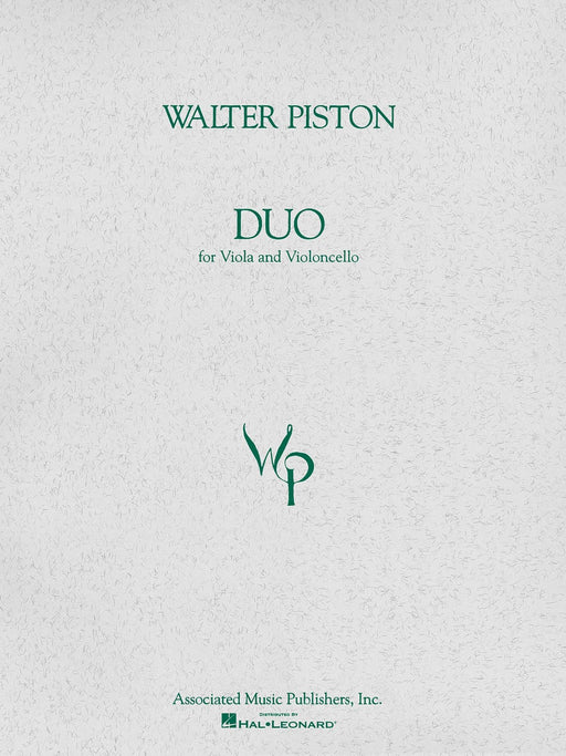 Duo for Viola and Violoncello Score and Parts 皮斯頓 二重奏 中提琴 大提琴 | 小雅音樂 Hsiaoya Music