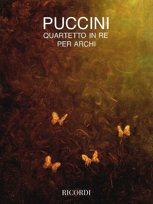 String Quartet in D Full Score 浦契尼 弦樂四重奏 大總譜 | 小雅音樂 Hsiaoya Music