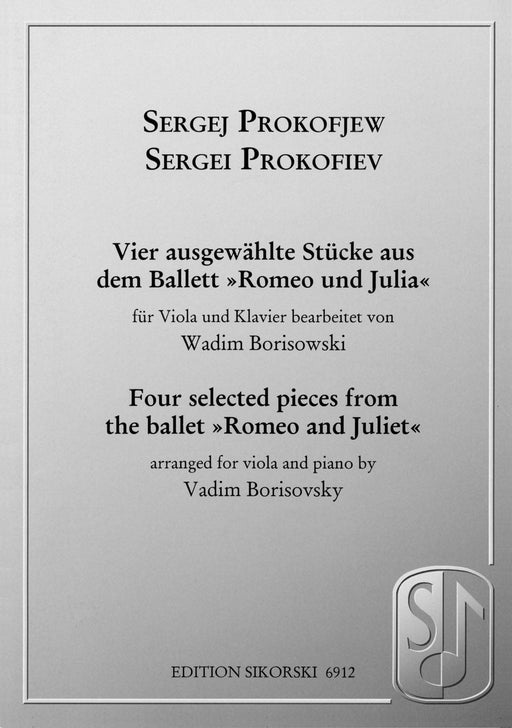Sergei Prokofiev - Four Selected Pieces from the Ballet Romeo and Juliet for Viola and Piano 芭蕾 小品 雷蜜歐與茱麗葉 中提琴(含鋼琴伴奏) | 小雅音樂 Hsiaoya Music