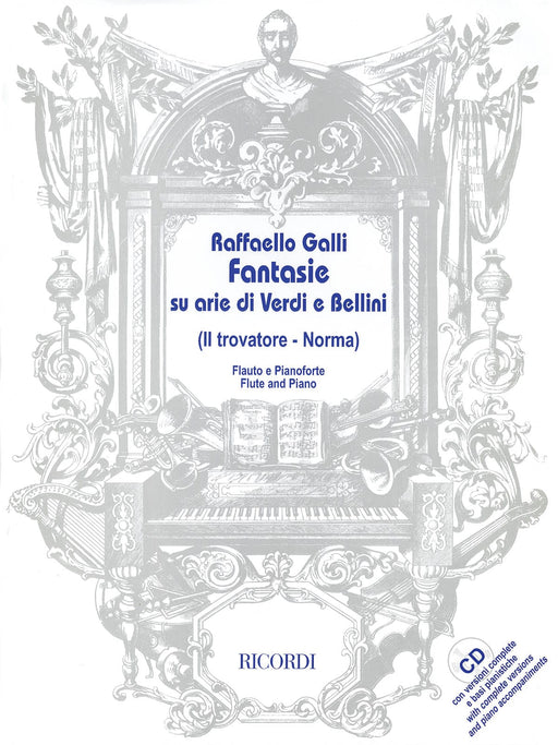Fantasie su Arie di Verdi e Bellini (Fantasies on Arias by Verdi and Bellini) (Il Trovatore/Norma) 詠唱調 幻想曲詠嘆調 長笛(含鋼琴伴奏) | 小雅音樂 Hsiaoya Music