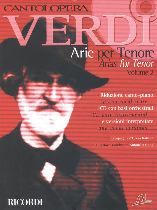 Cantolopera: Verdi Arias for Tenor Volume 2 威爾第‧朱塞佩 詠唱調 詠嘆調 聲樂 | 小雅音樂 Hsiaoya Music
