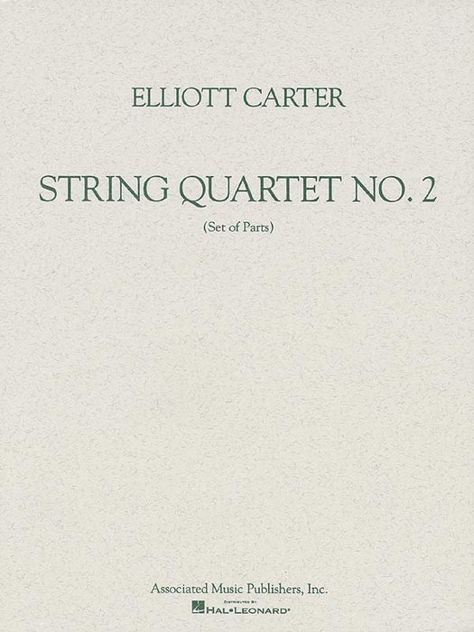 String Quartet No. 2 (1959) Set of Parts 卡特 弦樂四重奏 | 小雅音樂 Hsiaoya Music