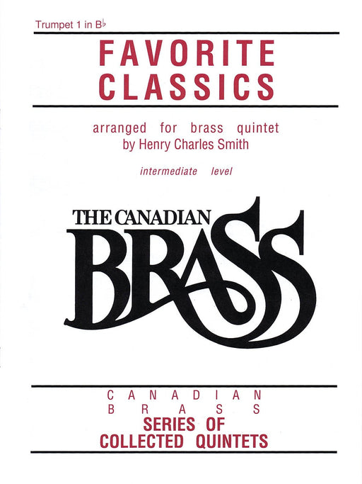 The Canadian Brass Book of Favorite Classics 1st Trumpet 銅管樂器 小號 | 小雅音樂 Hsiaoya Music