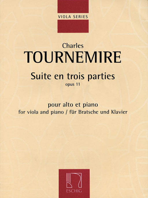 Suite en trois parties, Op. 11 Viola and Piano 組曲 中提琴(含鋼琴伴奏) | 小雅音樂 Hsiaoya Music