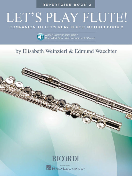 Let's Play Flute! - Repertoire Book 2 Book with Online Audio 長笛 | 小雅音樂 Hsiaoya Music