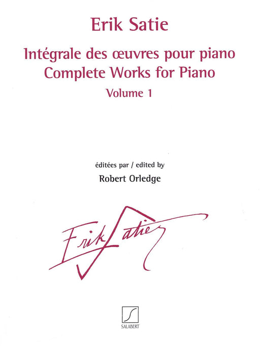 Complete Works for Piano - Volume 1 Revised and Edited by Robert Orledge 薩悌 鋼琴 | 小雅音樂 Hsiaoya Music