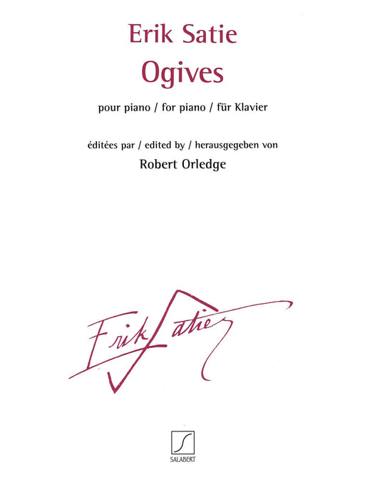 Ogives Revised Edition by Robert Orledge - Piano Solo 薩悌 鋼琴 | 小雅音樂 Hsiaoya Music