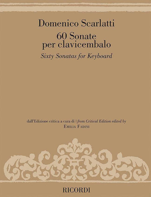 Sixty Sonatas for Keyboard from Critical Edition Edited by Emilia Fadini 斯卡拉第‧多梅尼科 鍵盤樂器 奏鳴曲 鋼琴 | 小雅音樂 Hsiaoya Music