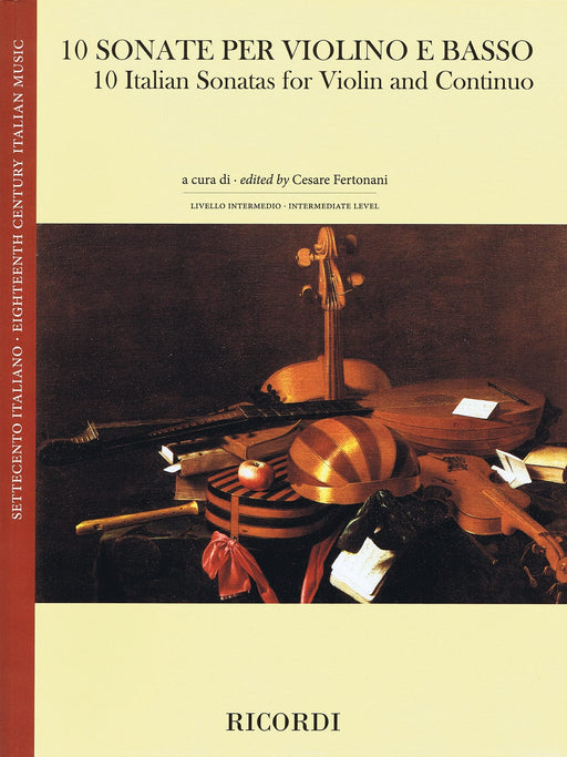 10 Italian Sonatas for Violin and Continuo 10首義大利奏鳴曲 小提琴(含鋼琴伴奏) | 小雅音樂 Hsiaoya Music
