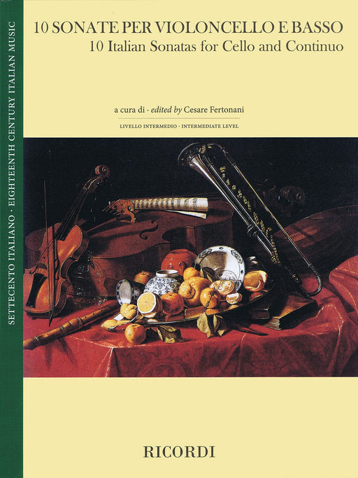 10 Italian Sonatas Cello and Continuo 大提琴 10首義大利奏鳴曲 弦樂二重奏 | 小雅音樂 Hsiaoya Music