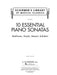 10 Essential Piano Sonatas - Beethoven, Haydn, Mozart, Schubert Schirmer's Library of Musical Classics - Volume 2137 鋼琴 奏鳴曲 | 小雅音樂 Hsiaoya Music