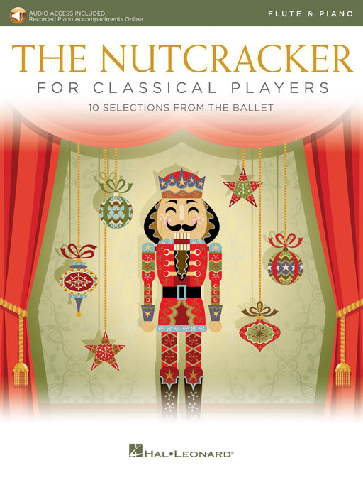The Nutcracker for Classical Players Flute and Piano Book/Online Audio 柴科夫斯基,彼得 胡桃鉗 古典 長笛 鋼琴 | 小雅音樂 Hsiaoya Music
