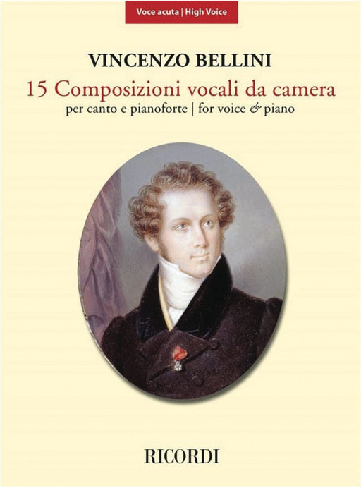 15 Composizioni Vocali da Camera - High Voice New Edition Based on the Critical Edition 貝利尼 高音 | 小雅音樂 Hsiaoya Music