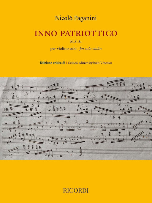 Inno Patriottico for Solo Violin 帕格尼尼 小提琴 | 小雅音樂 Hsiaoya Music