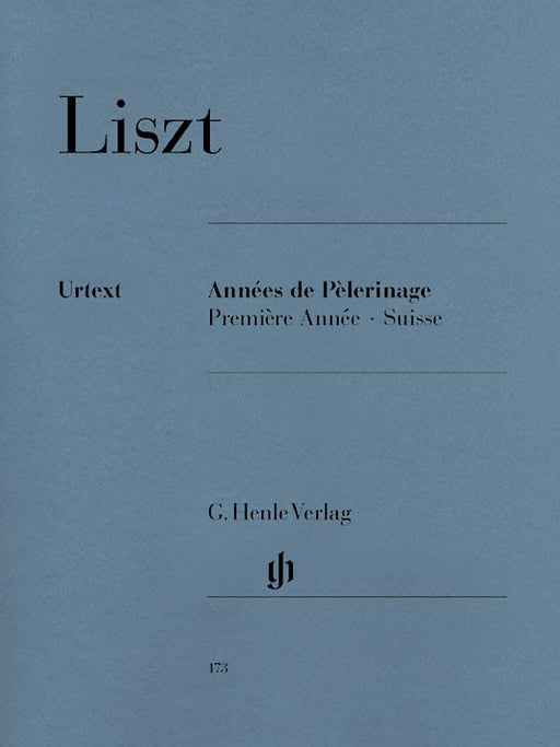 Années de Pèlerinage, Première Année: Suisse Piano Solo 李斯特 巡禮之年 第一年：瑞士 鋼琴 亨乐版 | 小雅音樂 Hsiaoya Music