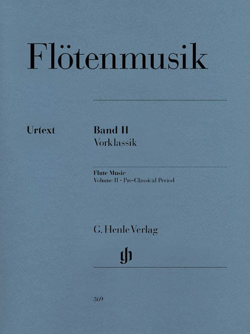 Flute Music Volume 2 - Pre-Classical Period for Flute & Piano 長笛 古典初期 長笛(含鋼琴伴奏) 亨乐版 | 小雅音樂 Hsiaoya Music