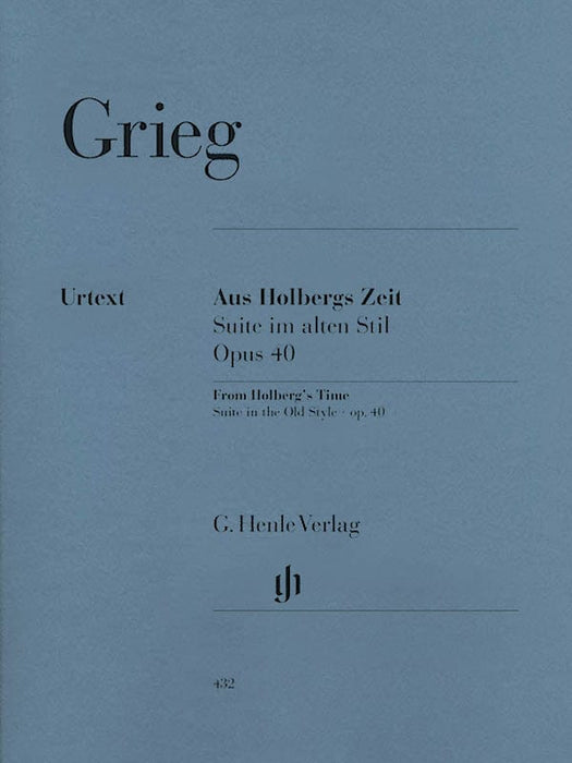 From Holberg's Time Op. 40 Piano Solo 葛利格 霍爾堡組曲 鋼琴 亨乐版 | 小雅音樂 Hsiaoya Music