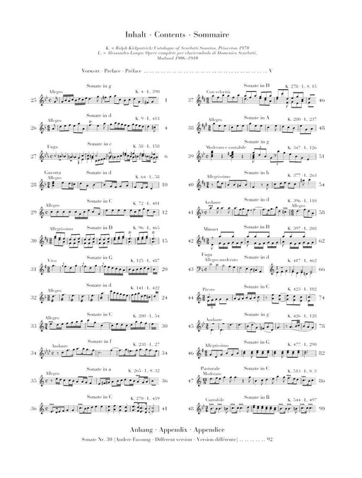 Selected Piano Sonatas - Volume II Piano Solo 斯卡拉第‧多梅尼科 鋼琴 奏鳴曲 亨乐版 | 小雅音樂 Hsiaoya Music