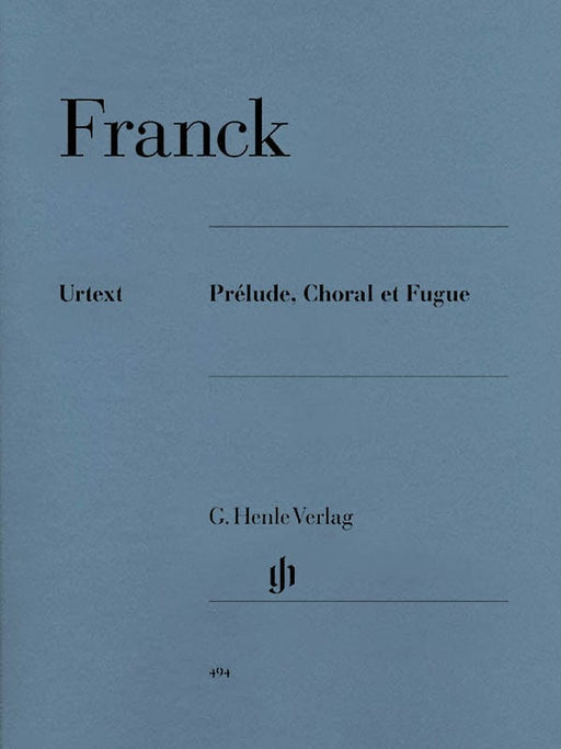 Prélude Choral et Fugue Piano Solo 法朗克‧賽札爾 合唱復格曲 鋼琴 亨乐版 | 小雅音樂 Hsiaoya Music