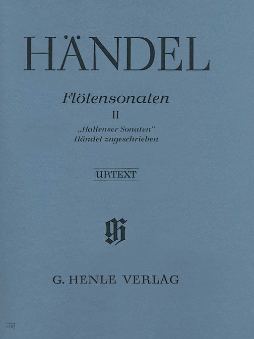 Flute Sonatas - Volume 2 Hallenser Sonatas, three Sonatas attributed to Handel 韓德爾 長笛奏鳴曲 長笛(含鋼琴伴奏) 亨乐版 | 小雅音樂 Hsiaoya Music