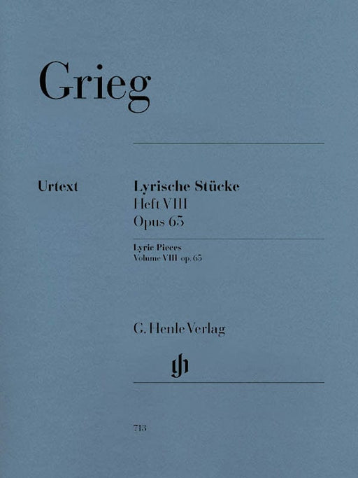 Lyric Pieces, Volume VIII Op. 65 Piano Solo 葛利格 抒情鋼琴小品(四) 亨乐版 | 小雅音樂 Hsiaoya Music