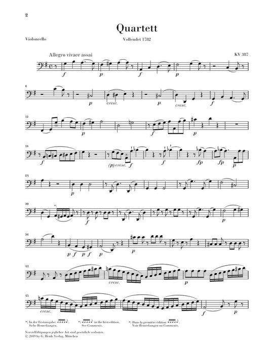 String Quartets, Volume 3 Haydn Quartets Parts 莫札特 弦樂四重奏 亨乐版 | 小雅音樂 Hsiaoya Music