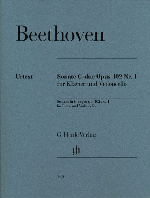 Cello Sonata in C Major, Op. 102, No. 1 Cello and Piano 貝多芬 奏鳴曲 大提琴(含鋼琴伴奏) 亨乐版 | 小雅音樂 Hsiaoya Music