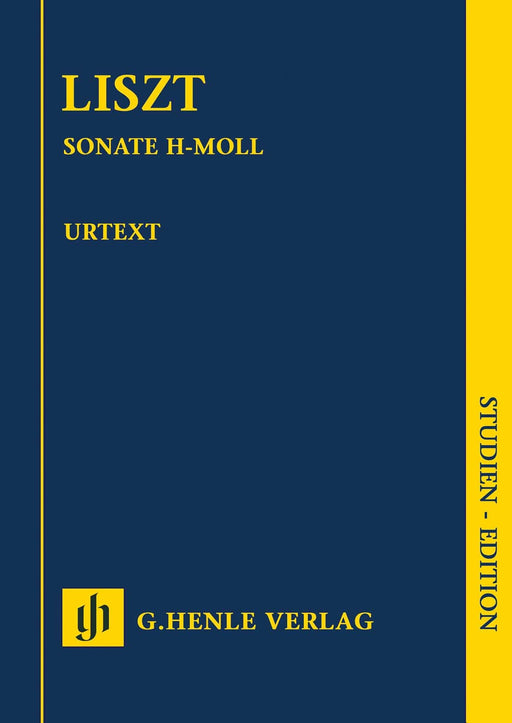Piano Sonata in B minor Study Score - Revised Edition 李斯特 奏鳴曲 總譜 亨乐版 | 小雅音樂 Hsiaoya Music