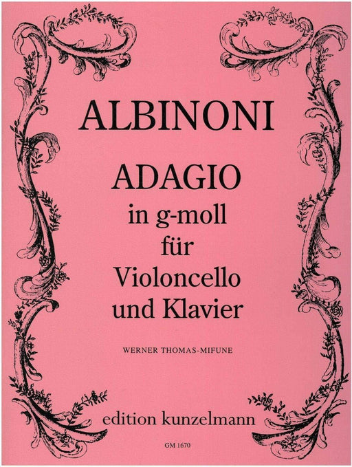 Albinoni: Adagio in G Minor (arr. for cello & piano) 阿比諾尼 慢板 大提琴 | 小雅音樂 Hsiaoya Music