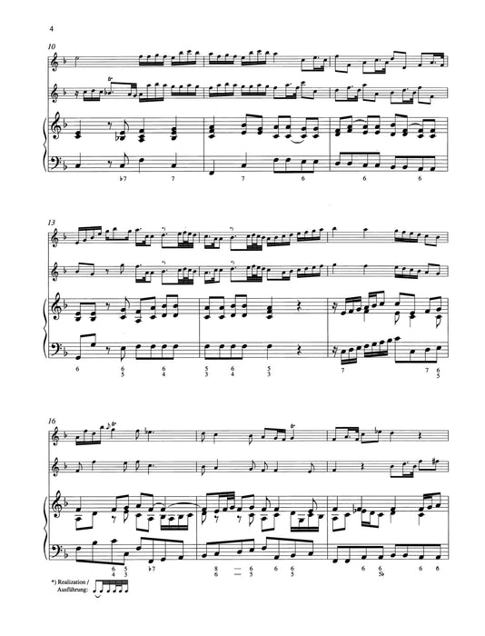 Trio Sonata D minor 夏弗拉特 三重奏鳴曲小調 雙小提琴加鋼琴 朔特版 | 小雅音樂 Hsiaoya Music