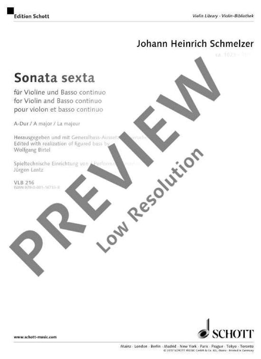 Sonata sexta 施梅爾哲 奏鳴曲 小提琴加鋼琴 朔特版 | 小雅音樂 Hsiaoya Music