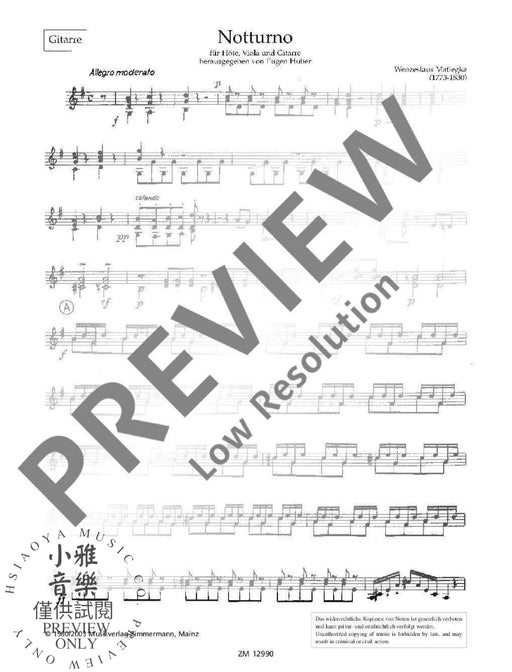 Notturno op. 21 23 new revised edition by Volker Hoeh 混和三重奏 齊默爾曼版 | 小雅音樂 Hsiaoya Music