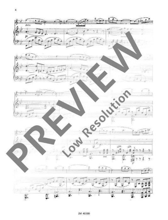 La Perle du Nord op. 86 Konzertstück 音樂會曲 長笛加鋼琴 齊默爾曼版 | 小雅音樂 Hsiaoya Music