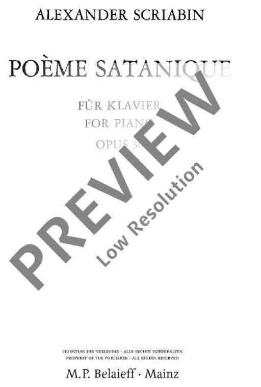 Poème satanique op. 36 斯克里亞賓 詩曲 鋼琴獨奏 | 小雅音樂 Hsiaoya Music