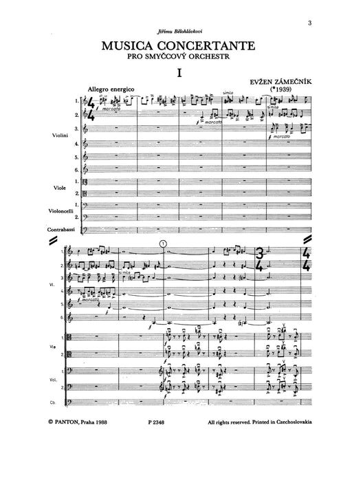 Musica concertante per orchestra d'archi 複協奏曲管弦樂團 總譜 朔特版 | 小雅音樂 Hsiaoya Music