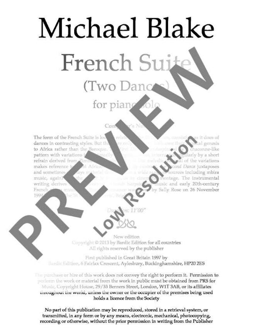French Suite 法國組曲 鋼琴獨奏 | 小雅音樂 Hsiaoya Music