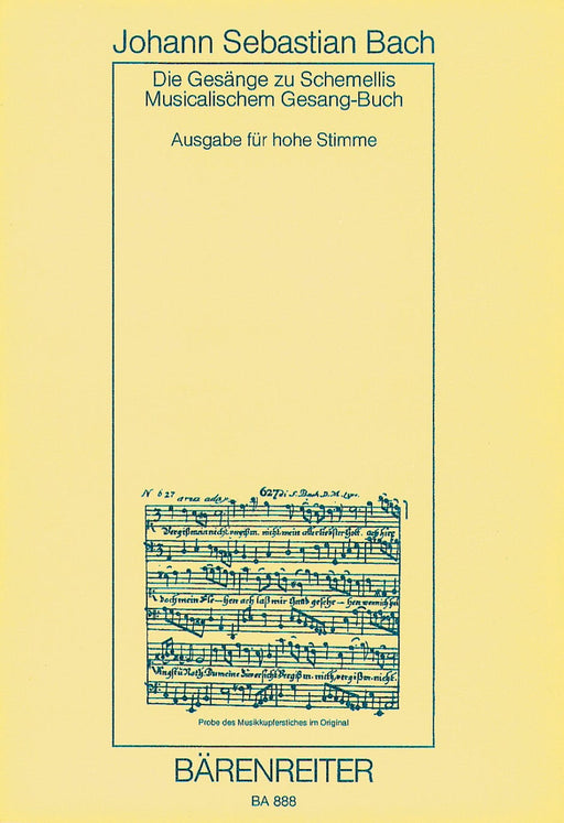 Schemelli Song Book 1736 and six lieder from the Notebook for Anna Magdalena Bach 1725 for High voice BWV 439-507/511-514,516,517 (In the original key) 巴赫約翰瑟巴斯提安 安娜瑪格達勒那巴赫曲集 高音 騎熊士版 | 小雅音樂 Hsiaoya Music