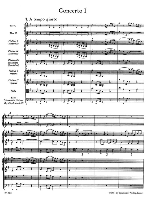 Concerto grosso G-Dur op. 6/1 HWV 319 韓德爾 大協奏曲 騎熊士版 | 小雅音樂 Hsiaoya Music