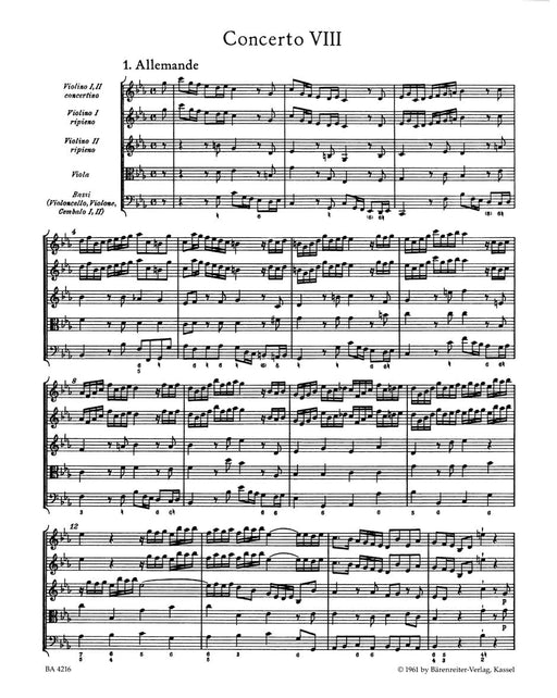 Concerto grosso c-Moll op. 6/8 HWV 326 韓德爾 大協奏曲 騎熊士版 | 小雅音樂 Hsiaoya Music