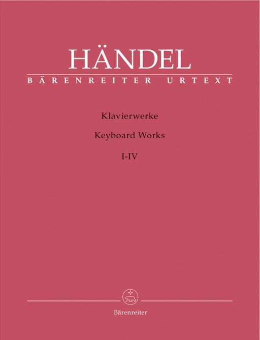 Works for Piano, Volumes 1-4 (Special edition for the Handel memorial year 2009) 韓德爾 鋼琴 騎熊士版 | 小雅音樂 Hsiaoya Music