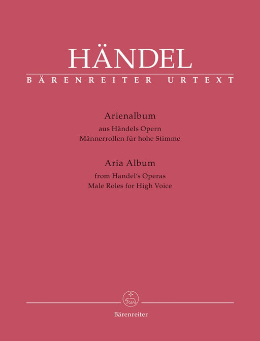 Aria Album from Handel's Operas -Male Roles for High Voice- Male Roles for High Voice 韓德爾 詠唱調 歌劇 高音 騎熊士版 | 小雅音樂 Hsiaoya Music
