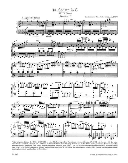 Piano Sonatas, Volume 2 莫札特 鋼琴 奏鳴曲 騎熊士版 | 小雅音樂 Hsiaoya Music