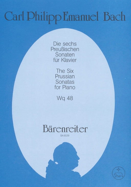 The Six Prussian Sonatas Wq 48 巴赫卡爾菲利普艾曼紐 奏鳴曲 騎熊士版 | 小雅音樂 Hsiaoya Music