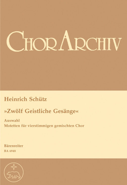 Zwölf Geistliche Gesänge (1657) (Auswahl) 騎熊士版 | 小雅音樂 Hsiaoya Music