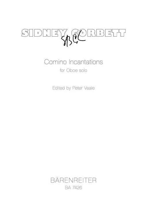 Comino Incantations für Oboe solo (1994) 雙簧管 獨奏 騎熊士版 | 小雅音樂 Hsiaoya Music