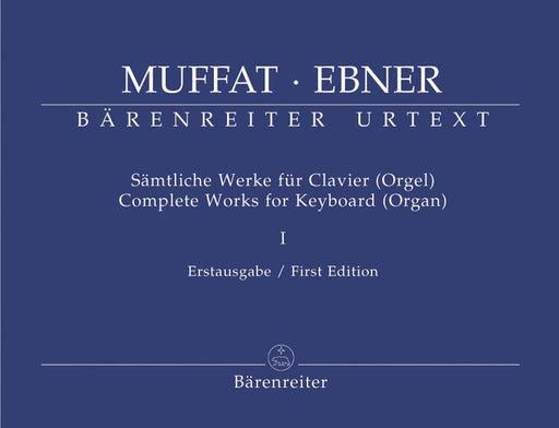 Complete Works for Keyboard (Organ) (Volume 1) 穆發特蓋沃格 鍵盤樂器管風琴 騎熊士版 | 小雅音樂 Hsiaoya Music