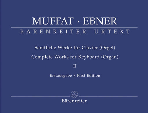 Complete Works for Keyboard (Organ) (Volume 2) 穆發特蓋沃格 鍵盤樂器管風琴 騎熊士版 | 小雅音樂 Hsiaoya Music