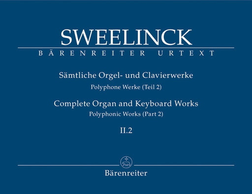 Complete Organ and Keyboard Works, Volume II.2: Polyphonic Works (Part 2) 史維林克 管風琴 鍵盤樂器 騎熊士版 | 小雅音樂 Hsiaoya Music