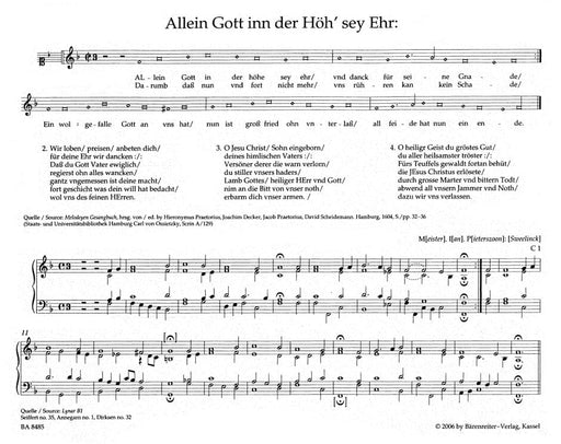 Choralbearbeitungen (Teil 1) 史維林克 合唱 騎熊士版 | 小雅音樂 Hsiaoya Music